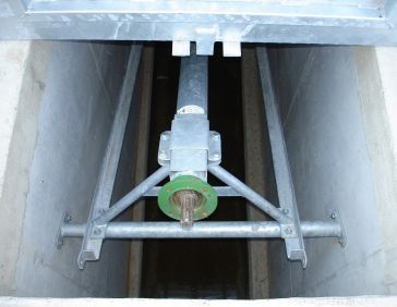 Güllemixer Traktorantrieb