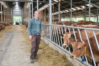 Landwirt im Bild: Familie Leurs